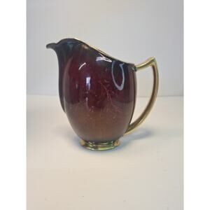 Vintage 1930s Carlton Ware "Rouge Royale" Dark Red Creamer.